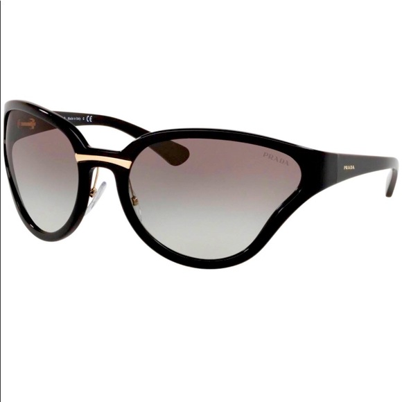 Prada Italy Sunglasses Catwalk SPR 22V 1AB-OA7 - Picture 1 of 12